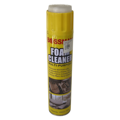 BOSSMAN MULTIPURPOSE FOAM CLEANER BCF650 - 650ML 550GM