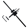 ADJUSTABLE INSTALLATION KIT (Adjustable Circle Hole Cutter) 30mm TO 300mm