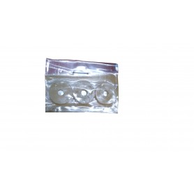 PVC WATER TAP WASHER - 1/2" - 1bag X 3PC - CLEAR