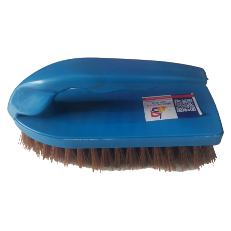 BS 6" PVC HAND BRUSH WITH HANDLE