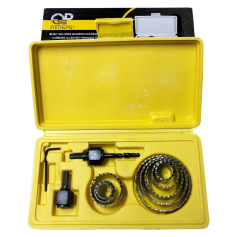 HEAVY DUTY DOOR LOCK INSTALLATION KIT (HOLE SAW SET) YELLOW BOX