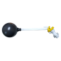 WIRAPLAS PVC FLOAT VALVE C/W BALL