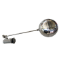ITRON STAINLESS STEEL ADJUSTABLE ARM FLOAT VALVE C/W STAINLESS STEEL BALL
