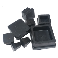 INTERNAL SQUARE RUBBER TOE / Getah kaki meja empat segi (dalam) 12mm TO 75mm