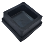 INTERNAL SQUARE RUBBER TOE / Getah kaki meja empat segi (dalam) 75MM