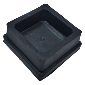 INTERNAL SQUARE RUBBER TOE / Getah kaki meja empat segi (dalam) 75MM