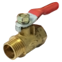 CHINA BRASS MINI BALL VALVE - 22MF