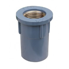 BRASS THREADED PVC FEMALE P/T SOCKET