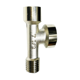 BRASS FEMALE TEE - M&F&F - MFF-040