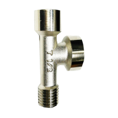 BRASS FEMALE TEE - M&F&F - MFF-040