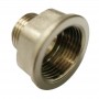 BRASS CHROME ADAPTOR - M & F