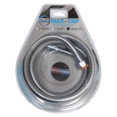 MAXTAP SS304 STAINLESS STEEL HIGH RUNFLAT SHOWER FLEXIBLE HOSE