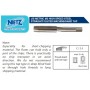 NIETZ JIS M2 HSS STRAIGHT FLUTED MACHINE TAP & HAND TAP 直身