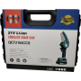 Q9 Qnine CORDLESS CHAINSAW 21V 4" WITH 2.0Ah Battery & Charger (QET 2104CCS)