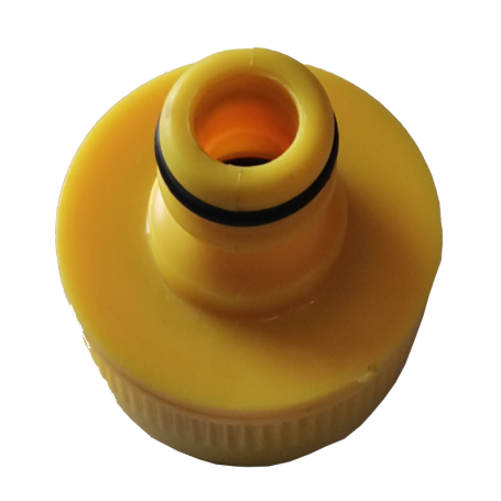 PVC HOSE ADAPTOR WITH RUBBER - FEMALE 15mm