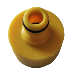 PVC HOSE ADAPTOR WITH RUBBER - FEMALE 15mm