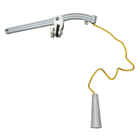 HIGH LEVEL CISTERN PVC HANDLE WITH NYLON STRING