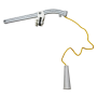 HIGH LEVEL CISTERN PVC HANDLE WITH NYLON STRING