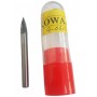KOWA SUN-DOUBLE CUT TCT ROTARY BURRS - POINTED 6mm SHANK