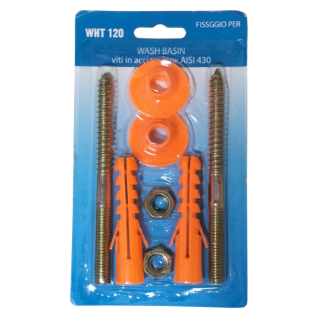 FY- BASIN SCREW & PLUG FIXING SET - WHT-120