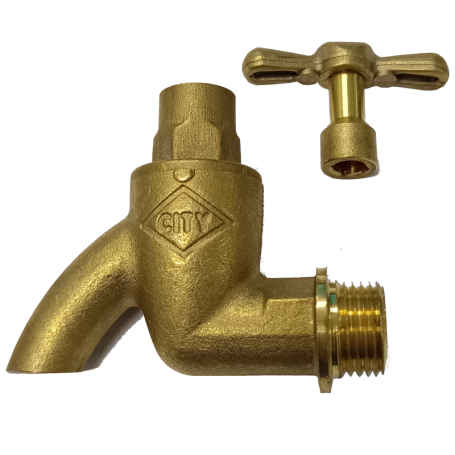 CITY BRASS HEAVY DUTY LOOSE KEY TAP