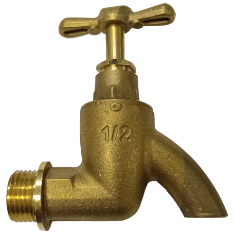 CITY BRASS HEAVY DUTY BIB TAP