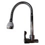 GROCHI A+ WALL ARC SINK TAP WITH ADJUSTABLE SPOUT (Italian Design)