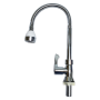 GROCHI A+ PILLAR ARC SINK TAP WITH ADJUSTABLE SPOUT (Italian Design)