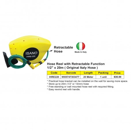 ISANO REEL WITH RETRACTABLE FUNCTION