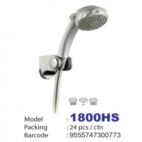 ISANO HAND SHOWER SET WITH 1.5mtr STAINLESS STEEL FLEXIBLE HOSE