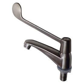ISANO SUS304 STAINLESS STEEL PILLAR TAP WITH LONG HANDLE