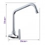 ISANO SWAN NECK TAP - WALL TYPE