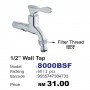 ISANO IS WALL TAP W / NOZZLE