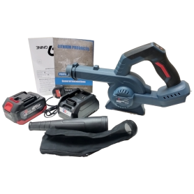 Q9 Qnine CORDLESS BLOWER & VACUUM 21V WITH 21V X 4.0Ah Battery & Charger (QET 2132CBB)