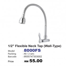 ISANO IS FLEXIBLE NECK TAP - WALL TYPE