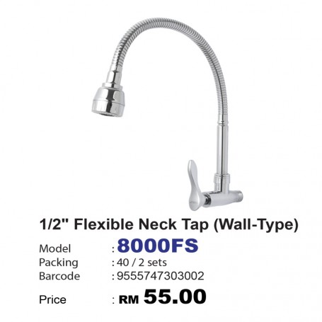 ISANO IS FLEXIBLE NECK TAP - WALL TYPE