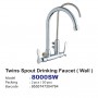 ISANO ECO TWINS SPOUT DRINKING FAUCET - WALL