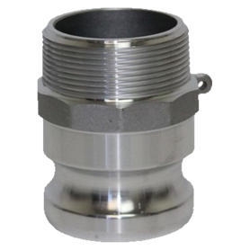 ALUMINIUM CAMLOCK - MALE VALVE COUPLER (PART F)