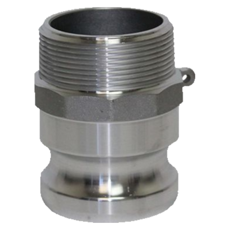 ALUMINIUM CAMLOCK - MALE VALVE COUPLER (PART F)