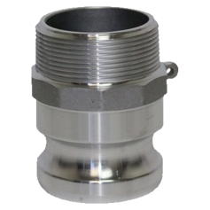 ALUMINIUM CAMLOCK - MALE VALVE COUPLER (PART F)