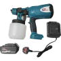 Q9 Qnine CORDLESS PAINT SPRAY GUN WITH 21V X 4.0Ah Battery & Charger (QET 2180CSG)