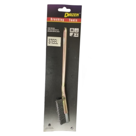 MILD STEEL HAND SCRATCH BRUSHES - STRAIGHT
