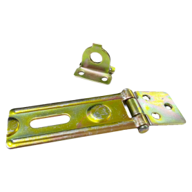 COLOURED PLATE HASPS & STAPLES  七 彩 锁 牌