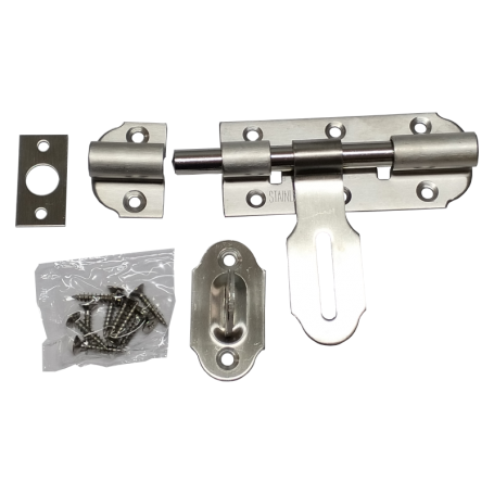 STAINLESS STEEL BOLT LATCH - BL-4454 MODEL: 3410 (4")