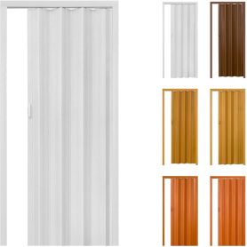 PVC FOLDING DOOR - 33"(W) X 82"(H)