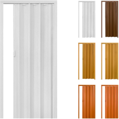 PVC FOLDING DOOR - 33"(W) X 82"(H)