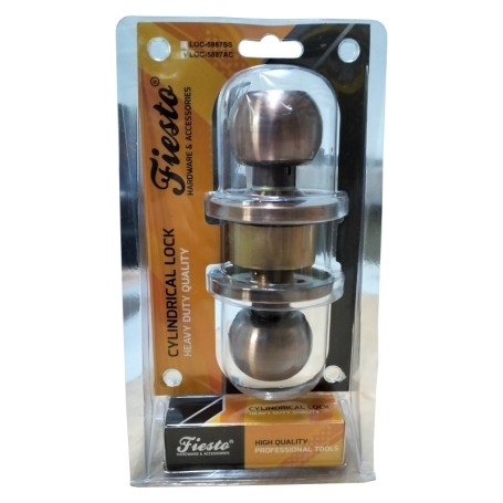 FIESTO HEAVY DUTY CYLINDER LOCK SET LOC-5887SS