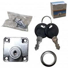 SQUARE TYPE DRAWER LOCK G138