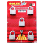 G5 SOLEX ANTI-CUT KEY ALIKE PADLOCK - 100% ORIGINAL 50mm