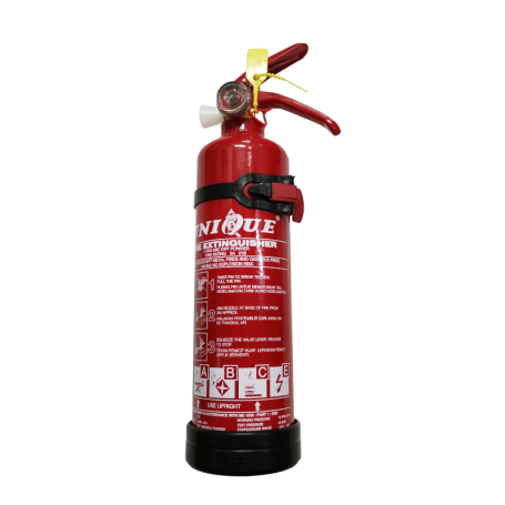 UNIQUE DRY POWDER FIRE EXTINGUISHER WITH BRAKET (SIRIM APPROVED)